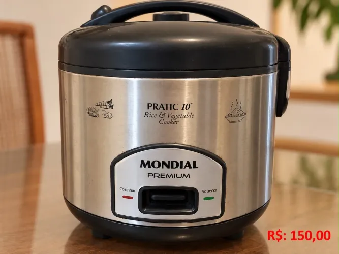 ? PANELA ELÉTRICA MONDIAL PREMIUM - INOX