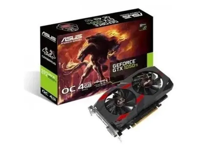 Placa de vídeo Asus cerberus 1050 ti 4gb oc(usada)