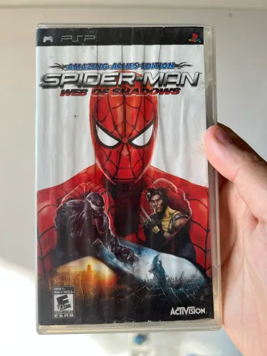 Spider Man Web of Shadows PSP