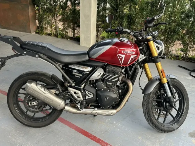 Triumph Speed 400, IPVA 2026 PG e baixíssima Kilometragem 