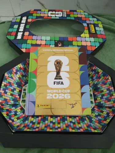 Álbum Dourado Numerado da Copa do Mundo Fifa 2026