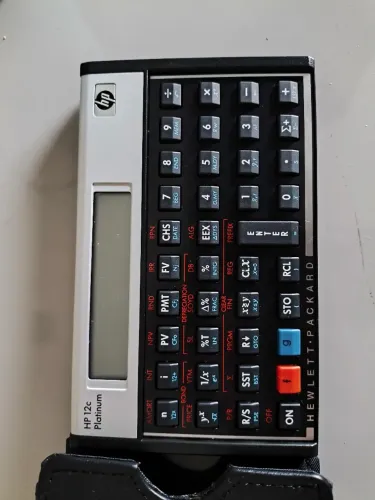 Calculadora HP12c Platinum com capa