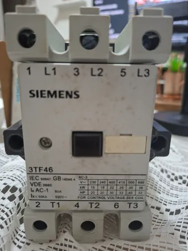 Contactora 3TF46 22 ONXN2 80A 690V 50K SIEMENS