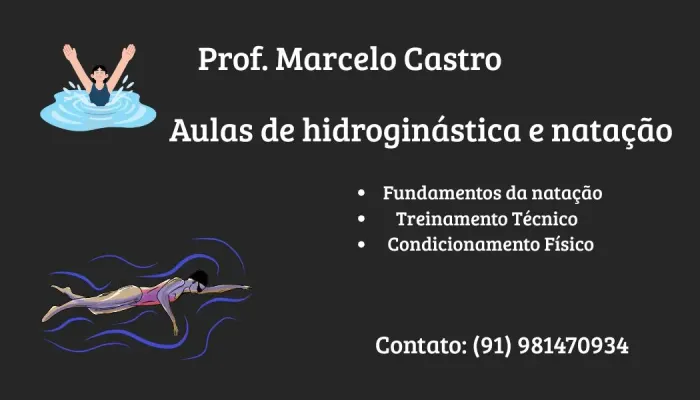Professor particular de natação e hidroginástica.