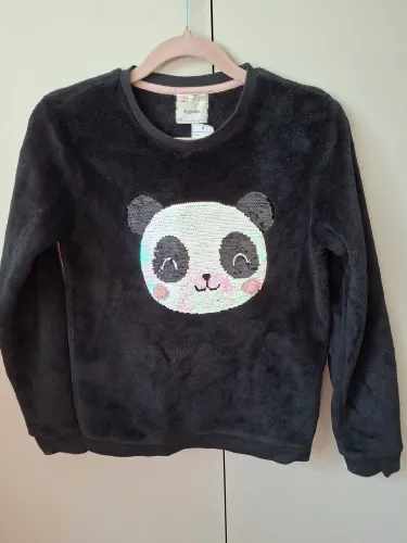 Blusa panda peluciada infantil Tam 12
