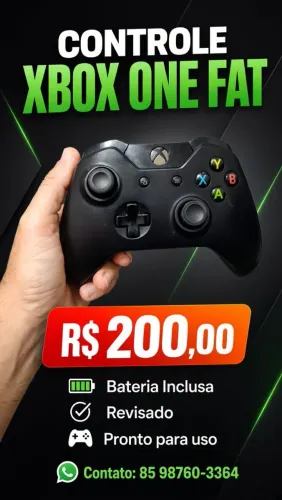 Controle Xbox One FAT 