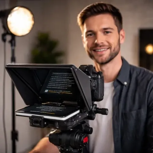 Kit Teleprompter Cinema Profissional SmallRig Star-Trail Lws 15mm Bolsa