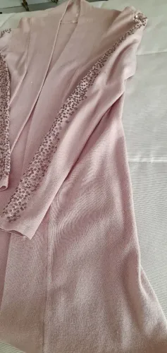 Casaco Malha cor nude./ sem uso