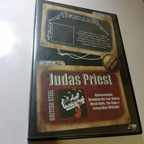 DVD Metallica + Judas Priest