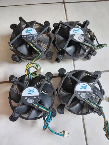 VENDO KIT COM 4 UNIDADES DE COOLER PARA PROCESSADOR 775
