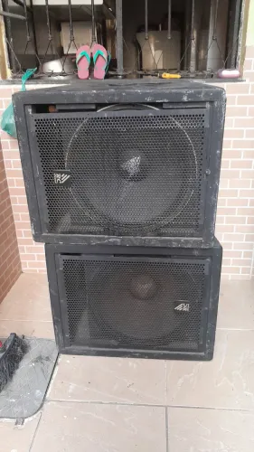 Vendo sub grave 18" de 600w oversound 