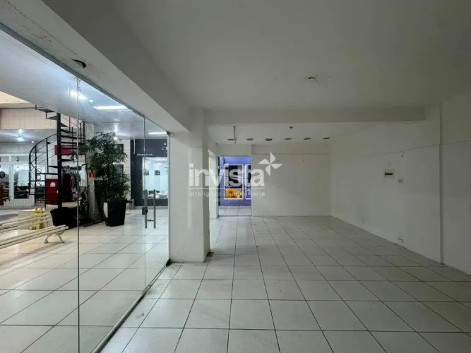 Loja para Alugar no Shopping Embaré em Santos