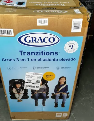 Cadeira Infantil Para Carro Tranzitions 3 Em 1 Com Sistema Latch Graco