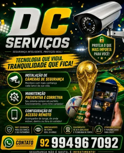 Instalador e Reparador em Câmeras CfTv