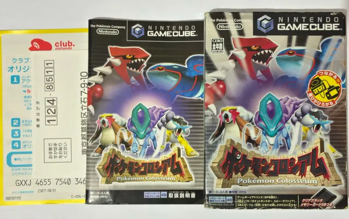 Pokémon Colosseum Jpn Nintendo game cube 