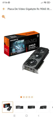 Troco placa de vídeo rx 9060xt 16gb por rx 5060ti 16gb