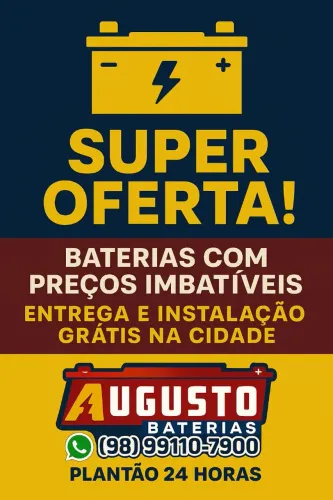 Bateria AGM Bateria 60Ah AGM Bateria 70Ah AGM Bateria 80Ah AGM Bateria 92Ah AGM São Luís11