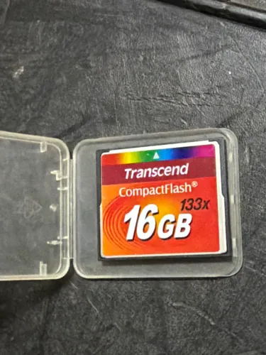 Cartão memória Compact flash 16GB