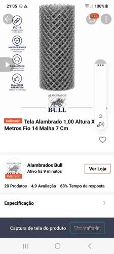 Tela de alambrado