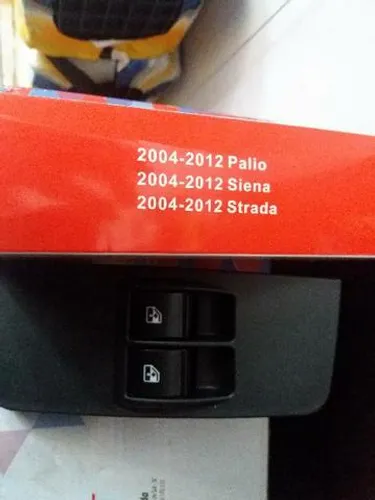 Botão para vidro elétrico duplo palio Siena 