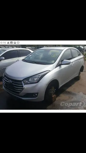 Sucata Hyundai HB20 Sedan 2015 1.6 16v automático somente para venda de peças