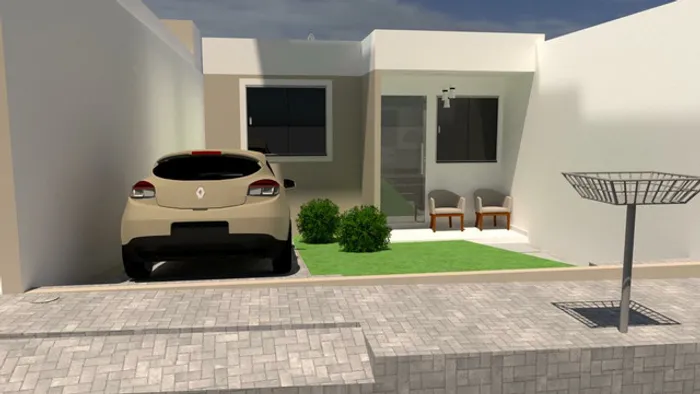 Casas Financiada Região de igarapé.