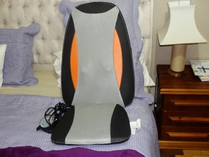 Assento Massageador Shiatsu Deluxe Aquecimento Relaxmedic da Polishop