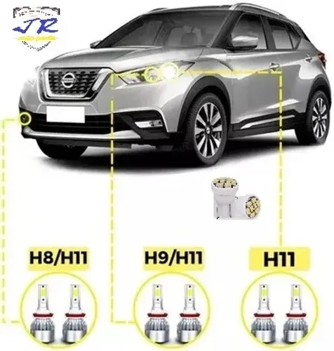 Kit Iluminação Alta Baixa Milha Meia Luz