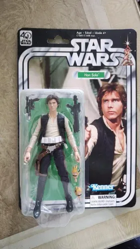 Star Wars Black Series 40th Anniversary Darth Vader Luke Leia Han Solo R2D@ Obi Wan