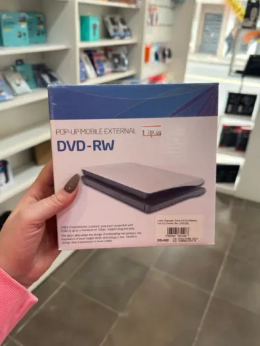 Leitor de DVD Externo Portátil