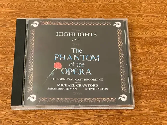 Cd Highlights from Phantom of the Opera, elenco original, Colecionador.