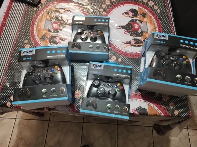 controles xbox 360 novo