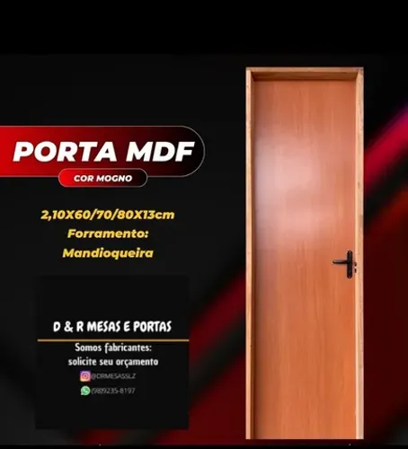 Portas de MDF completa na promoção!!!