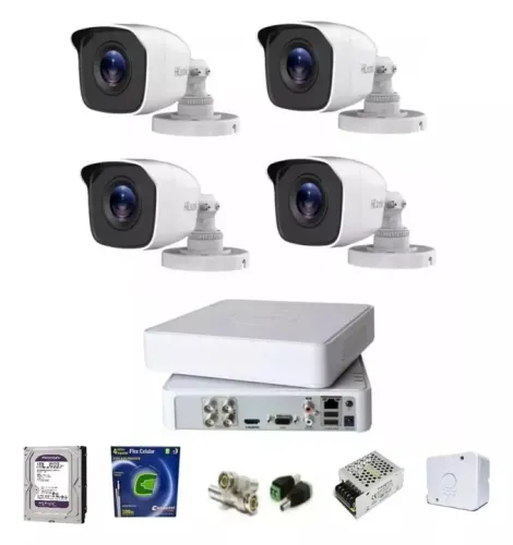 Kit Câmera de Segurança Hikvision Intelbras hilook e giga