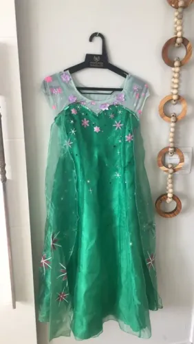 Vestido da Elsa/Frozen Disney Store Tam. 10 anos