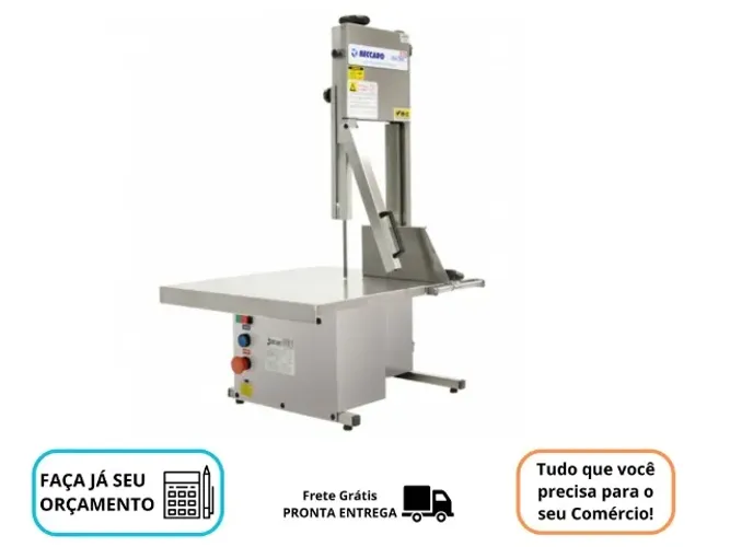 Serra Fita Beccaro de Mesa Inox