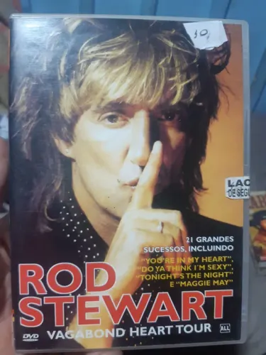 DVD Rod Stewart Vagabond Heart Tour