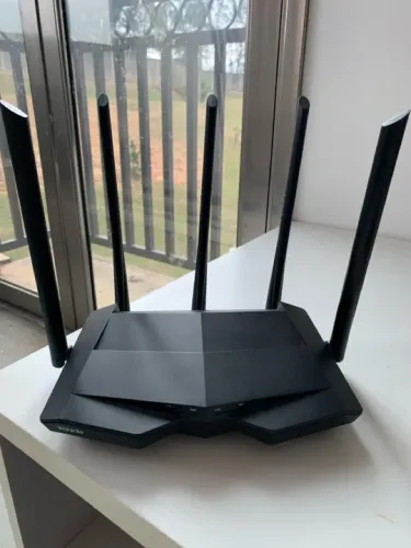 Roteador Tenda Ac11 Gigabit Ac 1200 1167 Mbps 5 Antenas T