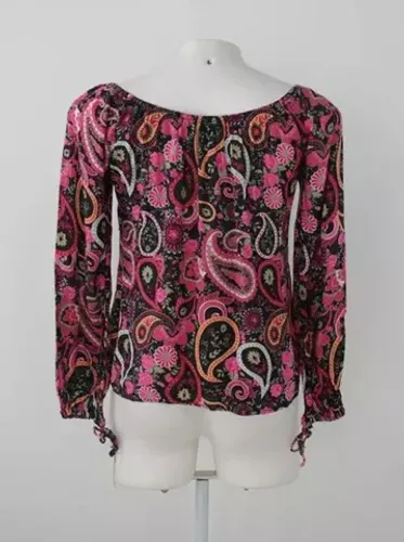 Blusa ciganinha renner feminina estampada