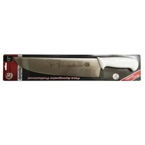 Fc Açougueiro Profiss 12" Aço Inox Lamina Extra Sq-3512