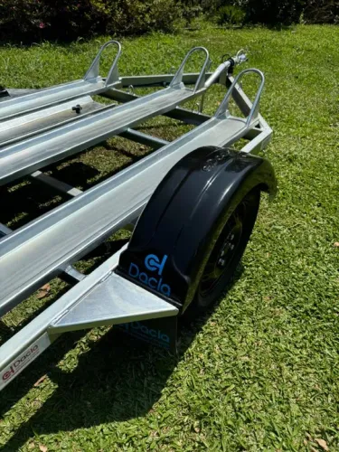 REBOQUE PARA 3 MOTOS CARRETINHA 3 MOTOS GALVANIZADA 