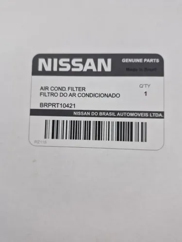 Filtro Ar Condicionado Nissan Sentra 2007/2014- Brprt10421