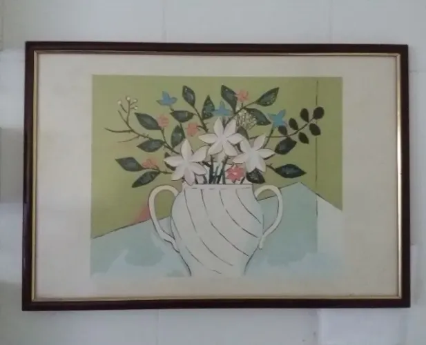 Quadro de FANG (CHEN KONG) - Obra original em serigrafia
