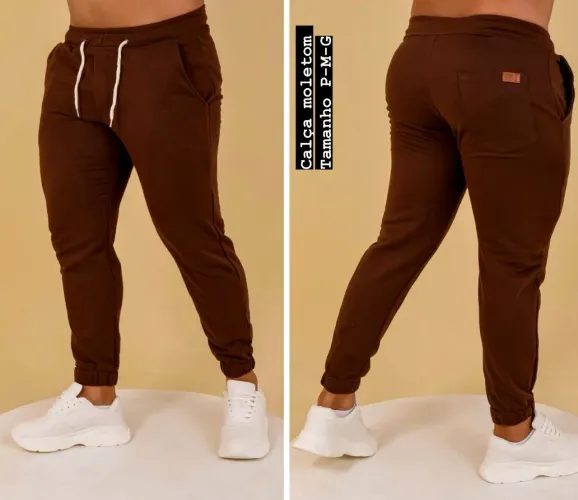 Calça moletom masculina
