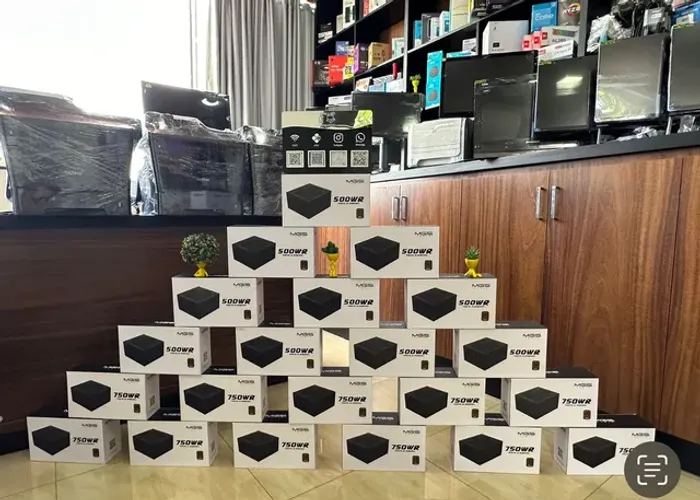 Fonte gamer 500/750w 80 Plus nova com garantia!!!