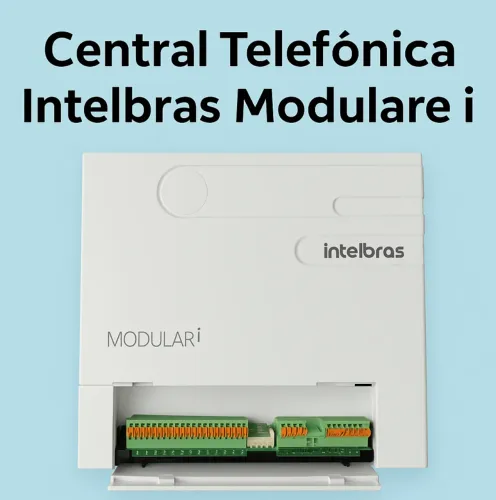Central Telefônica Intelbras Modulare i + Fonte Original