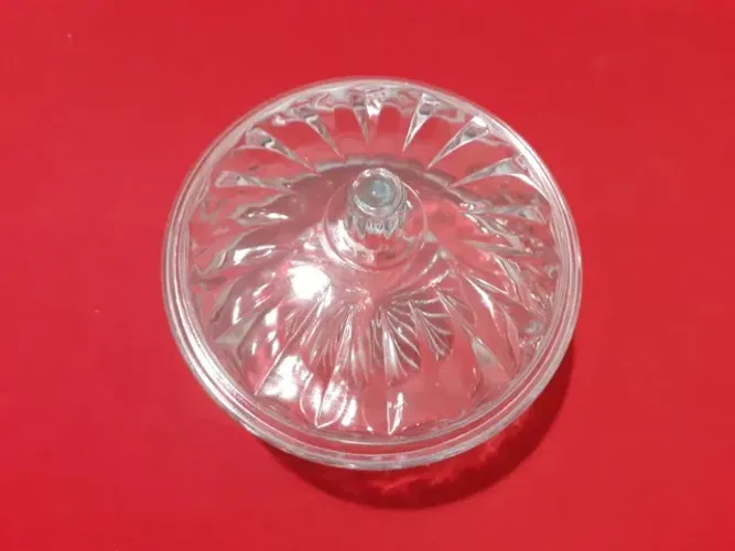 Bomboniere Baleiro Compoteira Vidro Transparente