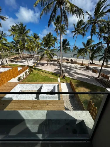 5 suítes Beira mar com piscina em Milagres