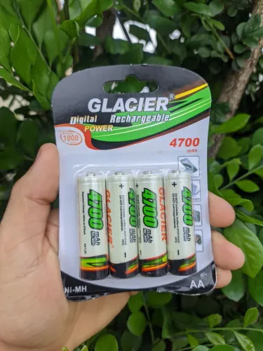 Pilhas AA Recarregáveis 4700 mAh