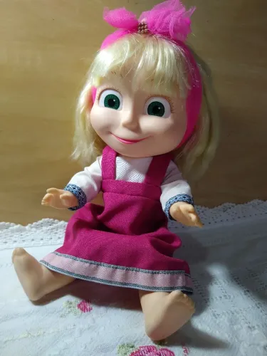 Boneca Masha do desenho Masha  e o  urso 